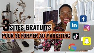 Se former au marketing digital / 3 meilleurs sites de formation en marketing digital