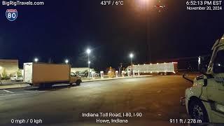 BigRigTravels LIVE - Frankfort, KY - Joliet, IL - Howe, IN November 20, 2024