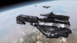 Keldabe Battleship vs Kandosii Dreadnaught - Star Wars: Empire At War Remake NPC Battle