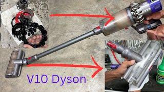 Fixing a Free V10 Dyson vacuum cleaner. How to take apart and Clean it properly. V8, V11, V12, V15