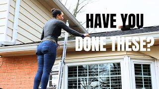 7 Home Maintenance Tasks You MUST Do This Spring! - Thrift Diving