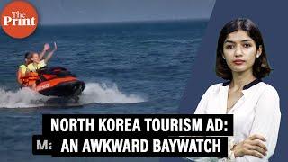 North Korea tourism ad is unsettling. Like an awkward Baywatch with Russians in bikini