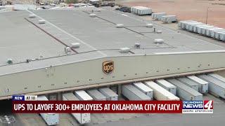 UPS to layoff 300+ employees at Oklahoma City facility