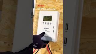 How to install “DEMUDA” MPPT Solar Controller . #solarcontroller #solarinverter #solarpanel