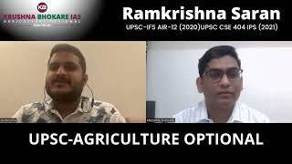 Agriculture optional toppers