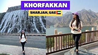 A Day at KHORFAKKAN | AL RAFISAH DAM | WATERFALL | AMPHITHEATER || Sharjah, UAE