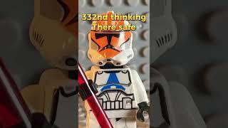 332nd troopers be like: - Lego Stop motion #funny #lego #starwars #trending #viral #fyp