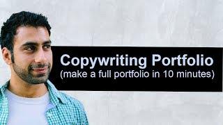 Copywriting Portfolio (make a full portfolio in 10 minutes)