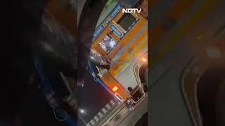 Viral Video: Rahul Gandhi Hitches Truck Ride On Highway