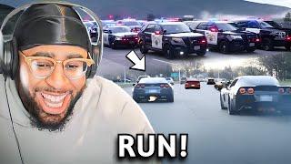 coolkid reacts to COPS VS STREET RACERS! THE BEST OF STREET RACING!