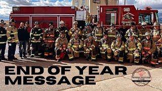 Professional Qualifications & Training Section: 2023 End of Year Message