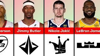 Popular Logo Of NBA Players