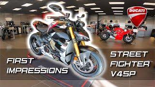 First Impressions 2022 Ducati Streetfigher V4SP