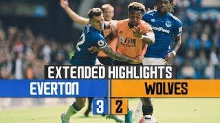 Everton 3-2 Wolves | Extended Highlights