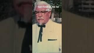 Colonel Sanders’ Inspiring Words from His Mother After Being Fired #LifeAdvice #Entrepreneurship