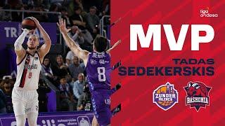  MVP HL | Tadas Sedekerskis 23 pts, 12 reb y 35 VAL s  Zunder Palencia