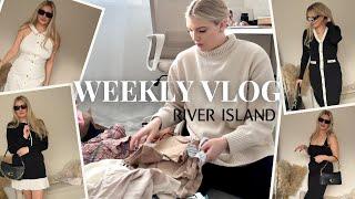 WEEKLY VLOG: river island haul, weight loss update, vinted, wedding planning & hard motherhood