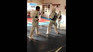 Daniel Cuevas sparring!
