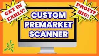 Premarket Scanner to Find Stock Movers Early