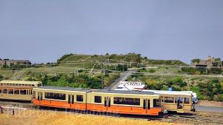 Coast Tram (“Kusttram”) Model Railway Layout – The Light Rail Service along the Belgian Coast