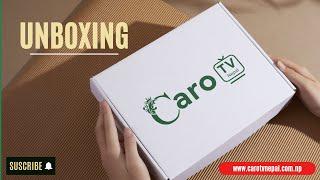 Unboxing Caro TV Nepal Package | TV in Nepal | IPTV | Internet TV