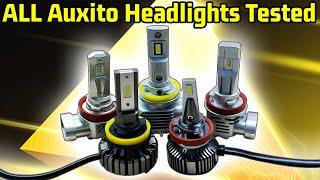 All Auxito LED Headlights Reviewed and Lux Tested