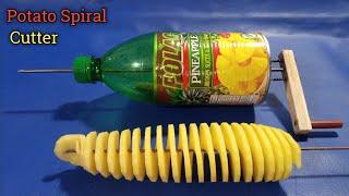 How To Make Mini Potato Twister !! Manual potato Twister !! Diy Potato Tornado Maker