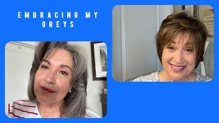 Embracing My Grey Hair Women Over 60