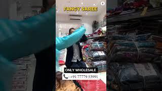 Fancy Saree Wholesale Market, Festival Saree, Surat textile market, Surat Saree Wholesaler #sarees