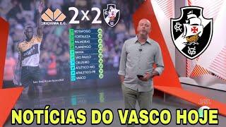 NOTICIAS DO VASCO! CRICIÚMA 2 X  2 VASCO!! ULTIMAS NOTÍCIAS DO VASCO HOJE