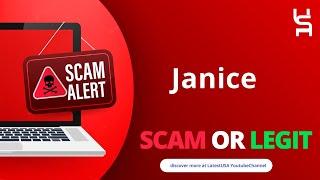 Janice Reviews |  Janice Reviews | Scam Alert! JANICE | JANICE Review