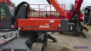 Safety Features of the Atlas 400 MH blue Material Handler - SMH Group