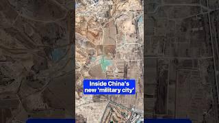 Inside China's new "military city." #china #military #militarybase
