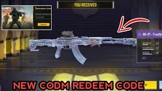 AK47 Frostbrand Redeem code codm 2023 | cod mobile Redeem code | Redeem code codm 2023 Garena