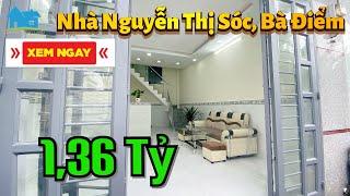 Ngộp lắmNhà gần trường Bà Điểm! Bán nhà Hóc Môn giá rẻ 1,36Tỷ