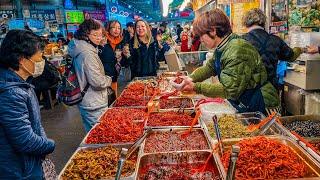 КОРЕЙСКИЕ рестораны на БАЗАРЕ ! Легендарная УЛИЧНАЯ ЕДА! Здесь снимают ДОРАМЫ! Южная Корея !