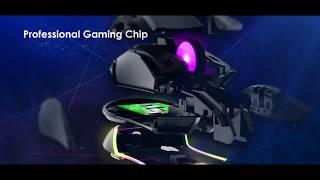 VicTsing Gaming Mouse with 16.8 Million Chroma RGB Backlit, 7250 DPI, 6 Programmable Buttons