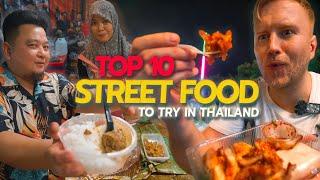 10 Street Foods to TRY in Thailand! / Trip to Ayutthaya / Halal Food Tour 2024