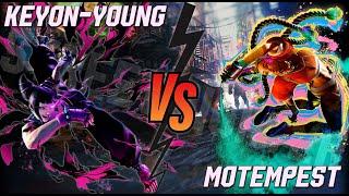 【SF6】MoTempest (Kim) vs Keyon-Young (Juri) FT6 ~ Final Beta Matches Before Launch!  #streetfighter6