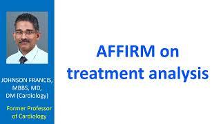 AFFIRM on treatment analysis