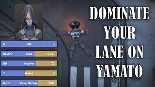 How to Win EVERY Lane on Yamato / Top 0.01% Deadlock Guide