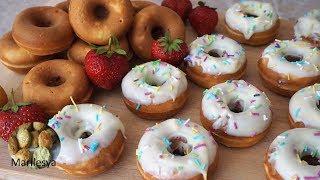 ПОНЧИКИ без жарки, базовый рецепт/DONUTS