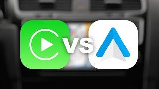 Apple CarPlay vs Android Auto Coolwalk - Side By Side Comparison