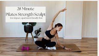 28 Minute Pilates Inspired Burn // LOW IMPACT AT HOME WORKOUT