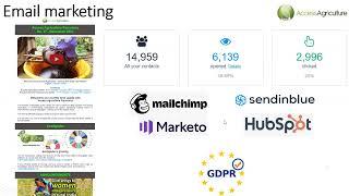 Access Agriculture experience in Digital Marketing