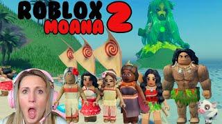 Moana 2 Movie Roblox Gameplay BEST GAMES with Maui, Pua, Hei Hei, Matangi Characters