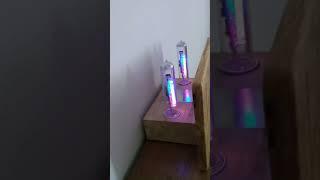 Vari-colour vintage LED vacuum tube