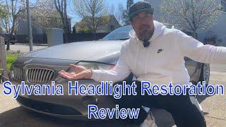 Headlight Restoration Review, SYLVANIA - Kit - 3 Easy Steps to Restore Sun Damaged Headlights