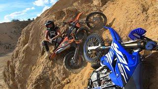 KTM flew into the abyss.... | Mini ErzbergRodeo | Vertical climbs | Testing the X on climbs 