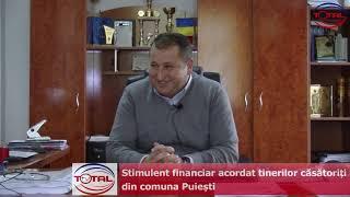 VIDEO//Stimulent financiar acordat tinerilor căsătoriți  din comuna Puiești